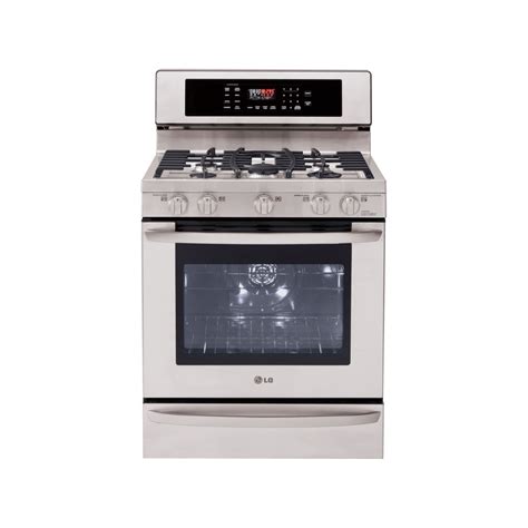 how to turn on lg gas stove top